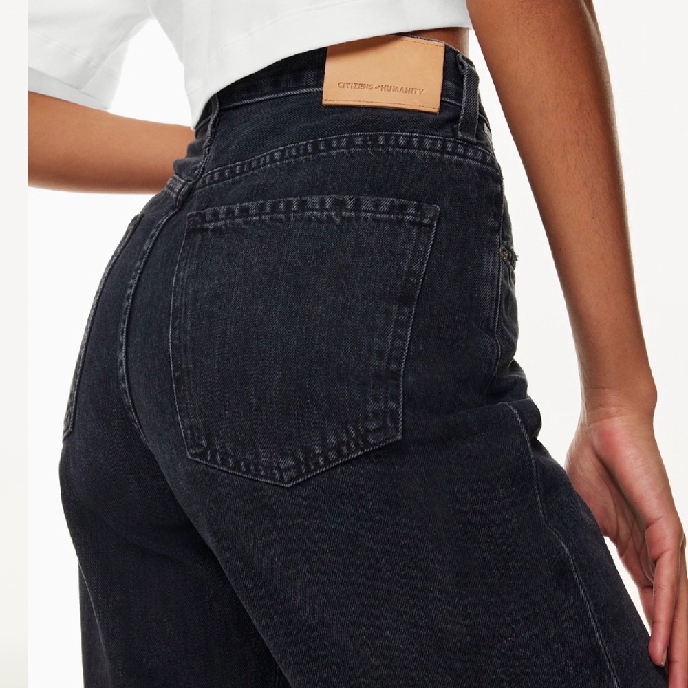 $350 Citizens of Humanity Annina Jean
High-rise wide-leg jeans US 34 New - Picture 3 of 6